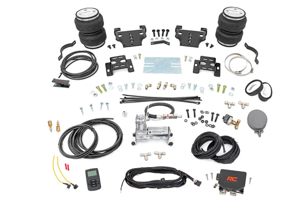 Rough Country - Air Spring Kit W/compressor - Wireless Controller - 0-6 In. Lift - Chevy/GMC 2500HD (01-10)