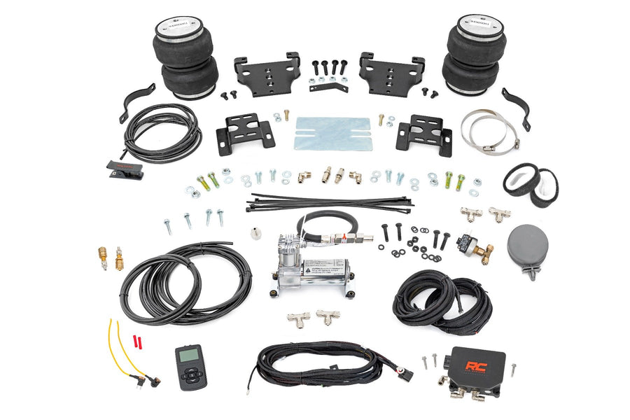 Rough Country - Air Spring Kit W/compressor - Wireless Controller - 0-6 In. Lift - Chevy/GMC 2500HD (01-10)