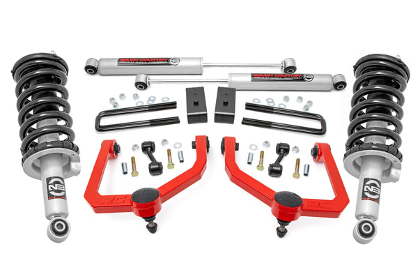 Rough Country - 3 Inch Lift Kit - N3 Struts & Shocks - Nissan Titan 4WD (2017-2024)
