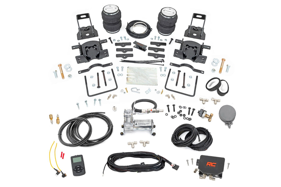Rough Country - Air Spring Kit W/compressor - Wireless Controller - Ford F-250/F-350 Super Duty (05-16)