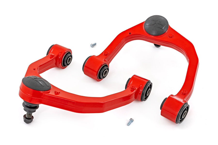 Rough Country - Red Forged Upper Control Arms - OE Upgrade - Toyota 4Runner (10-24)/Tacoma (05-23)