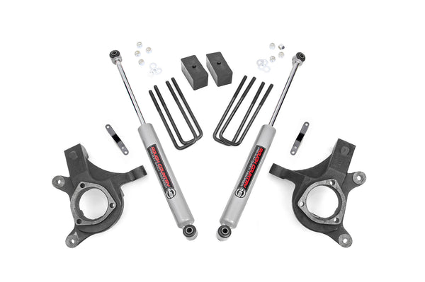 Rough Country - 3 Inch Lift Kit - Lift Knuckle - Chevy/GMC 1500 2WD (07-13)