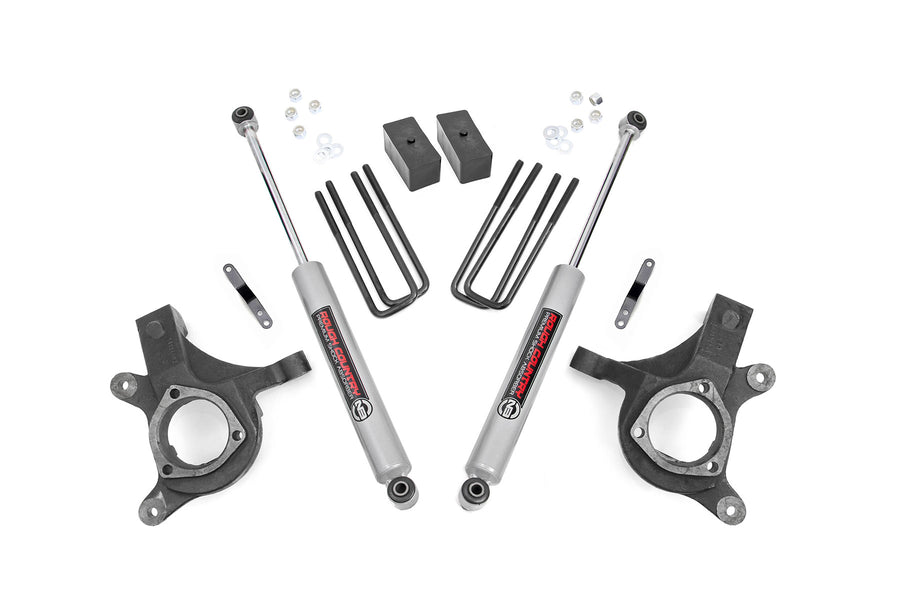 Rough Country - 3 Inch Lift Kit - Lift Knuckle - Chevy/GMC 1500 2WD (07-13)