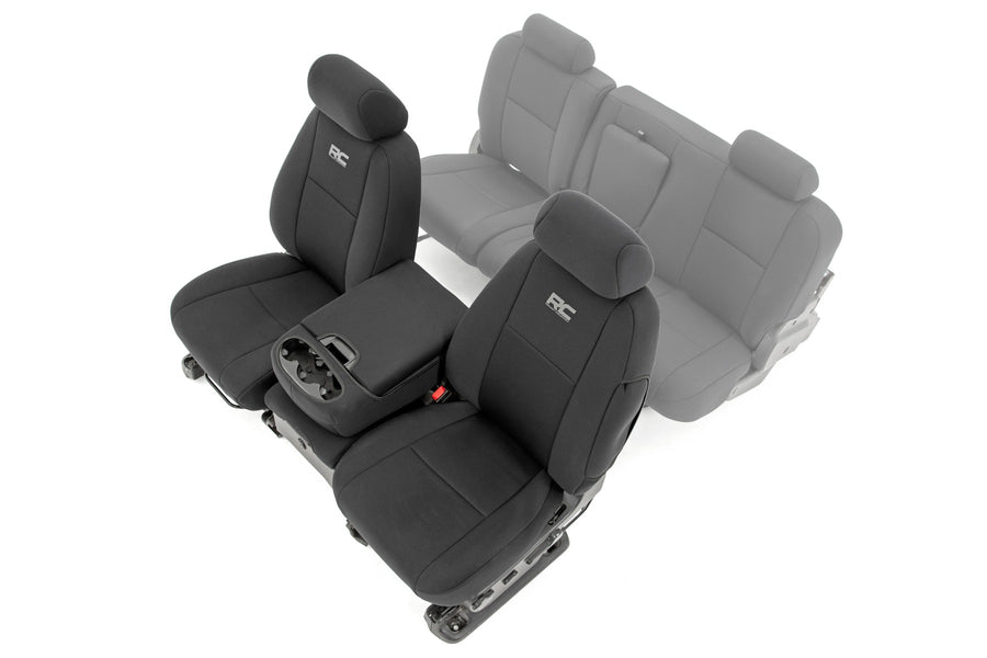 Rough Country - Seat Covers - Front 40/40/20 - Chevy/GMC 1500/2500HD (07-13)