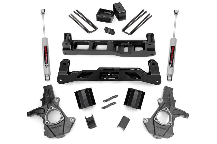 Rough Country - 5 Inch Lift Kit - Cast Steel - Chevy/GMC 1500 2WD (14-17)