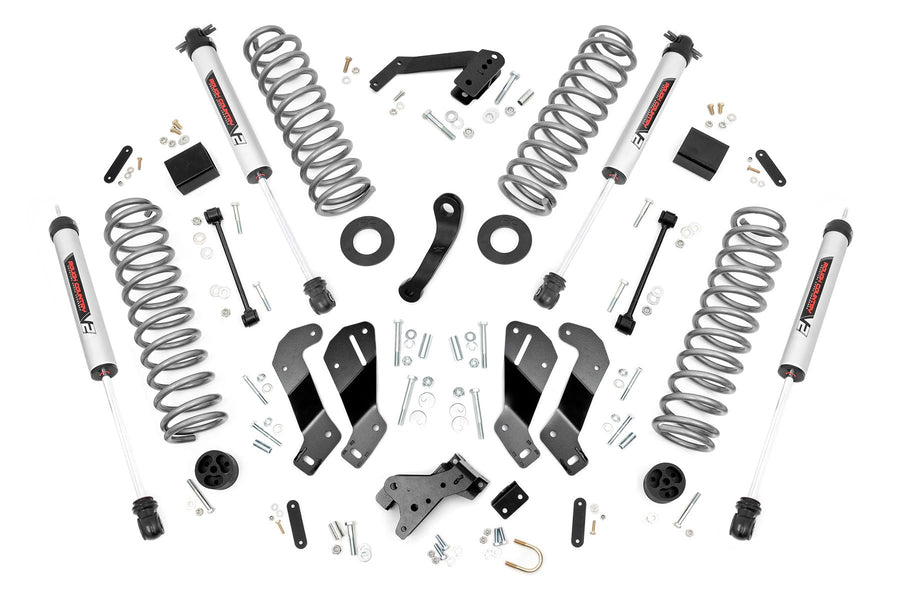 Rough Country - 3.5 Inch Lift Kit - V2 - Jeep Wrangler Unlimited 2WD/4WD (2007-2018)