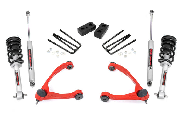 Rough Country - 3.5 Inch Lift Kit - Cast Steel - N3 Strut - Chevy/GMC 1500 (07-13)