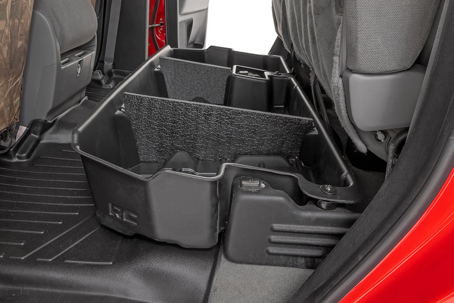 Rough Country - Under Seat Storage - Double Cab - Toyota Tundra 2WD/4WD (2007-2021)