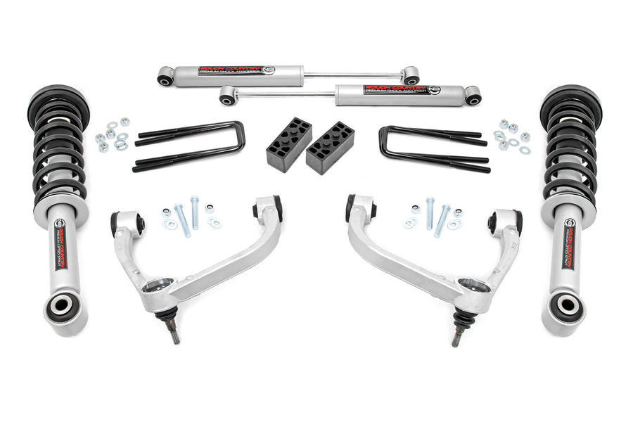 Rough Country - 3 Inch Lift Kit - N3 Struts - Ford F-150 4WD (2009-2013)