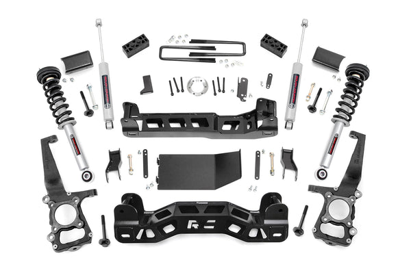 Rough Country - 4 Inch Lift Kit - N3 Struts - Ford F-150 4WD (2014)