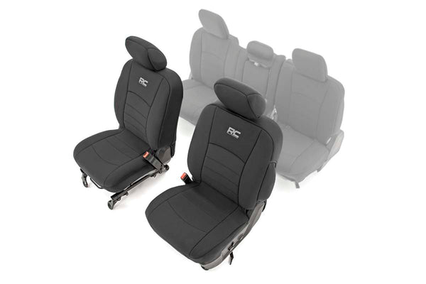 Rough Country - Seat Covers - Front Bucket Seats - Ram 1500/2500/3500 2WD/4WD (2010-2018)