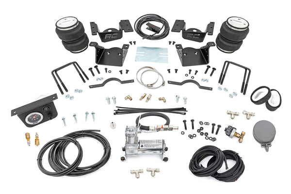 Rough Country - Air Spring Kit W/compressor - 0-7.5 In. Lift - Chevy/GMC 2500HD/3500HD (11-19)