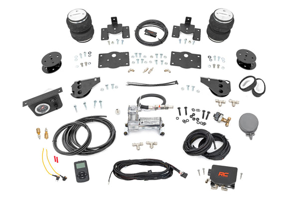 Rough Country - Air Spring Kit W/compressor - Wireless Controller - 4 Inch Lift Kit - Ram 1500 (10-18 & Classic)