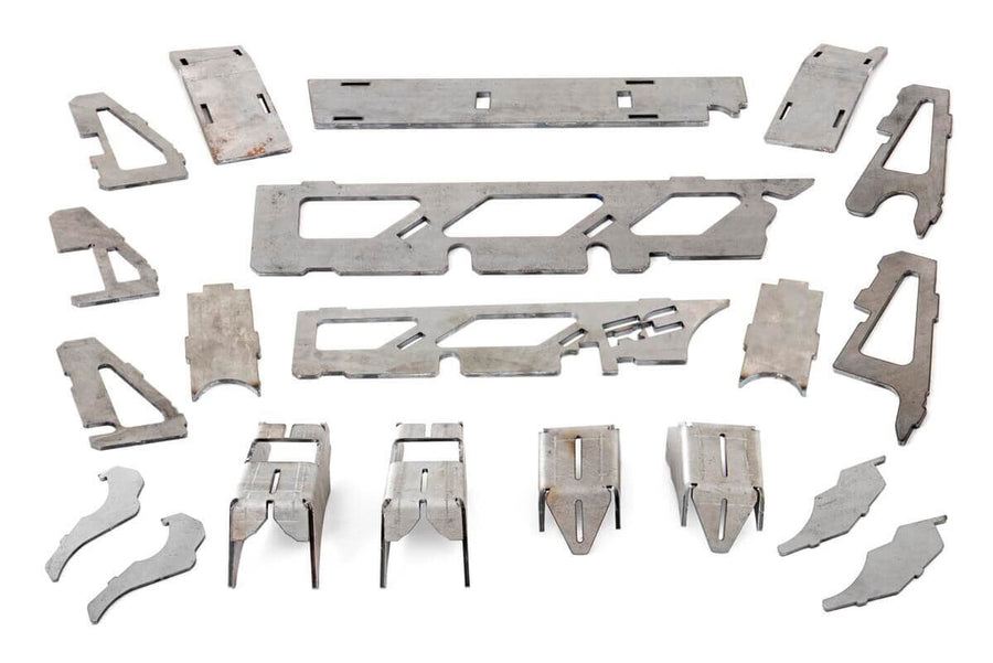 Rough Country - Axle Truss And C-Gusset - Combo - Dana 30 - Jeep Wrangler JK/Wrangler Unlimited (07-18)