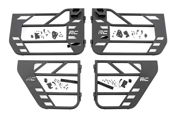 Rough Country - Tubular Doors - Front And Rear - Jeep Gladiator JT/Wrangler JL 4WD (18-25)