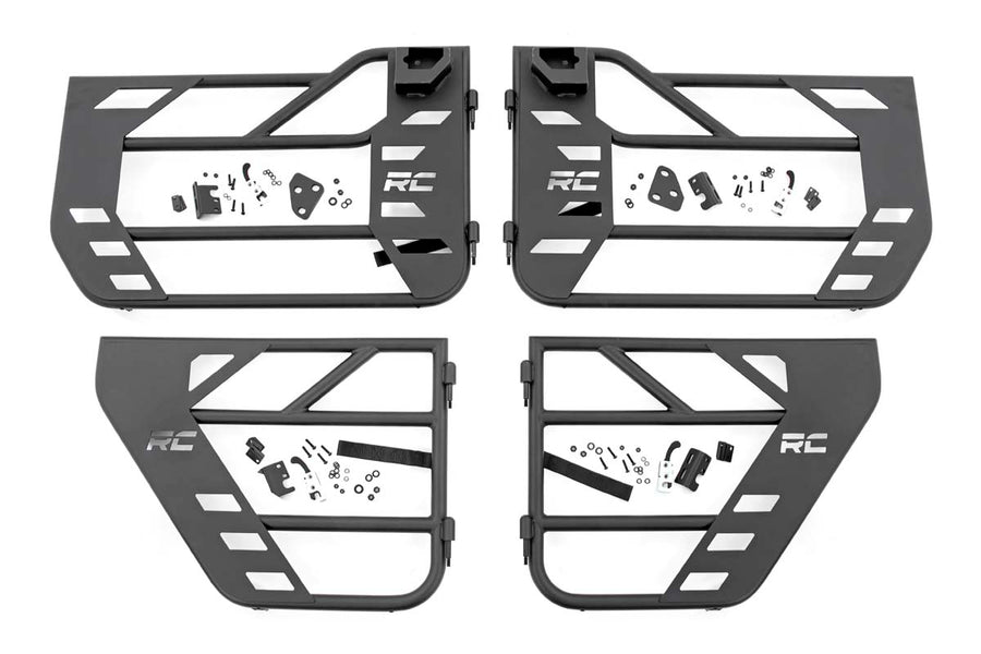 Rough Country - Tubular Doors - Front And Rear - Jeep Gladiator JT/Wrangler JL 4WD (18-25)