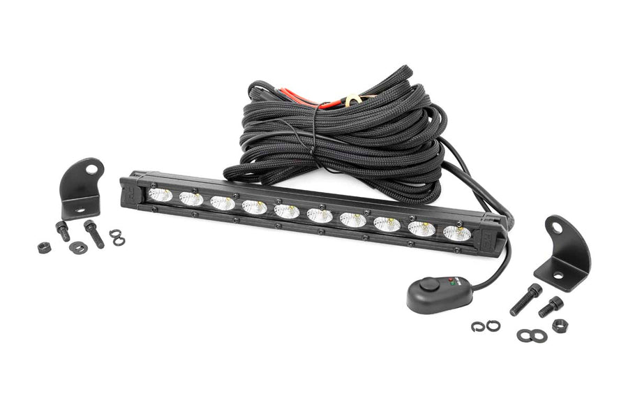 Rough Country - 10 Inch Black Series LED Light Bar- Slim Line