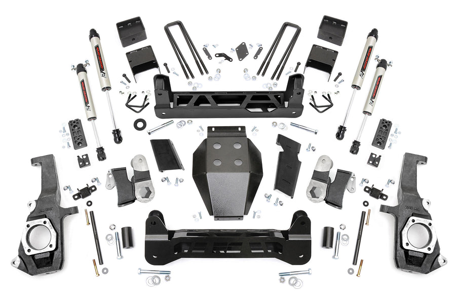 Rough Country - 7.5 Inch Lift Kit - NTD - V2 - Chevy/GMC 2500HD/3500HD (11-19)