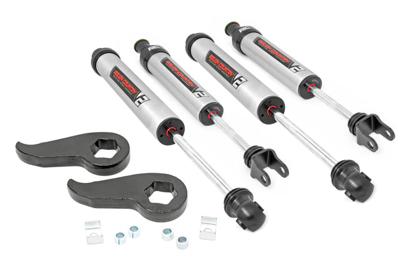 Rough Country - 1.5-2 Inch Leveling Kit - V2 - Chevy/GMC 2500HD/3500HD (11-19)