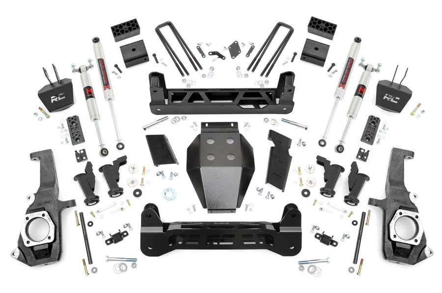Rough Country - 5 Inch Lift Kit - Torsion Drop - M1 - Chevy/GMC 2500HD/3500HD (11-19)