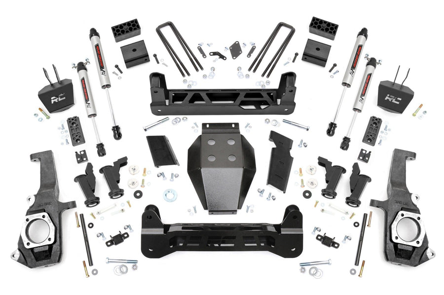 Rough Country - 5 Inch Lift Kit - Torsion Drop - V2 - Chevy/GMC 2500HD/3500HD (11-19)