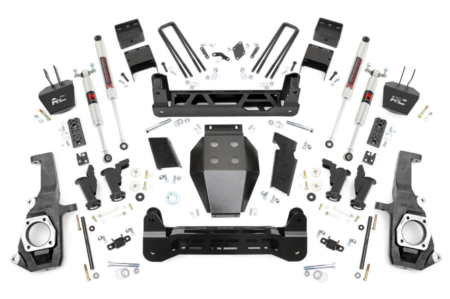 Rough Country - 7.5 Inch Lift Kit - Torsion Drop - M1 - Chevy/GMC 2500HD/3500HD (11-19)