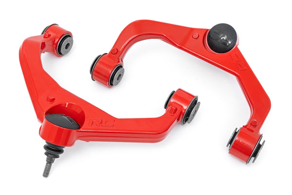 Rough Country - Red Forged Upper Control Arms - 3.5 Inch Lift - Chevy/GMC 2500HD/3500HD (11-19)