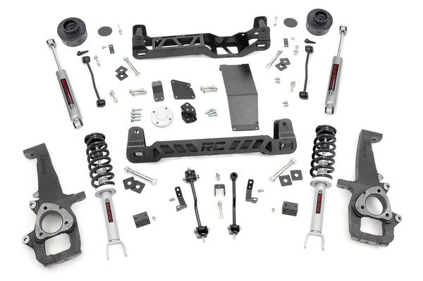 Rough Country - 4 Inch Lift Kit - N3 Struts - Ram 1500 4WD (2012-2018 & Classic)