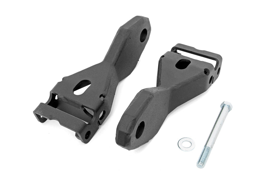 Rough Country - Tow Hook Brackets - Chevy Silverado 1500 2WD/4WD (2014-2018 & Classic)