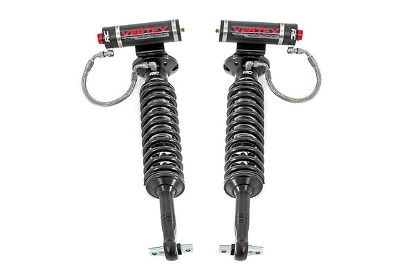 Rough Country - Vertex 2.5 Adjustable Coilovers - Front - 5.5-6.5 In. - Ford F-150 4WD (14-25)