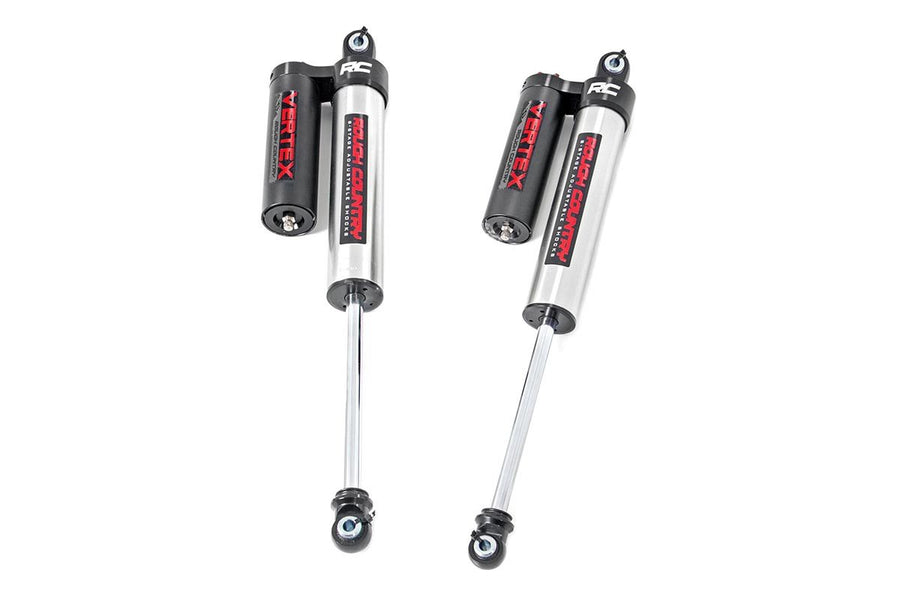 Rough Country - Vertex 2.5 Adjustable Rear Shocks - 5-7.5 In. - Ford F-150 2WD (2014-2021)