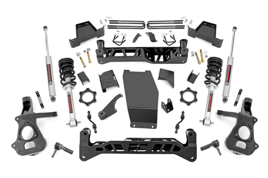Rough Country - 7 Inch Lift Kit - Cast Steel - N3 Struts - Chevy/GMC 1500 (14-18 & Classic)