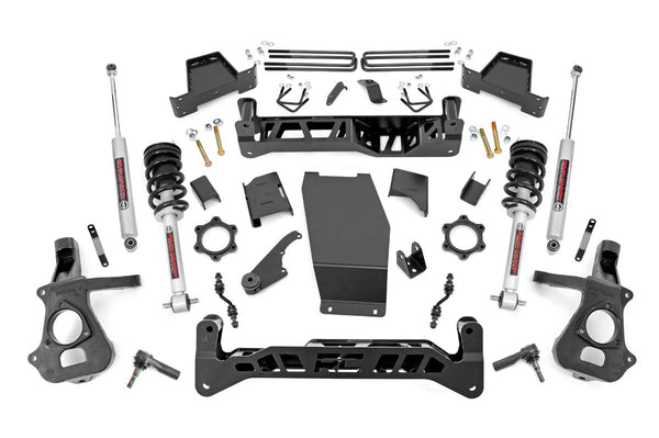 Rough Country - 7 Inch Lift Kit - Alum/Stamp Steel - FR N3 - Chevy/GMC 1500 (14-18 & Classic)