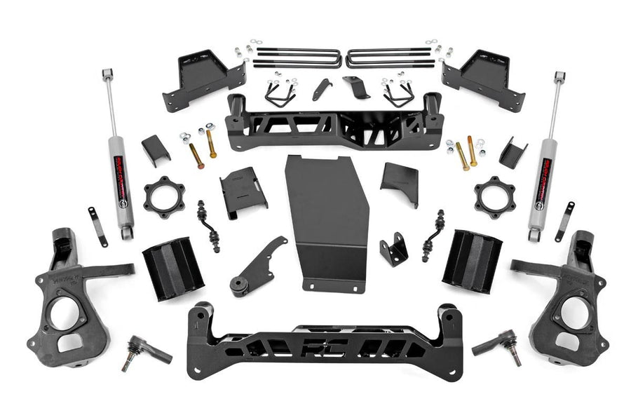 Rough Country - 7 Inch Lift Kit - Cast Steel - Chevy/GMC 1500 4WD (14-18 & Classic)