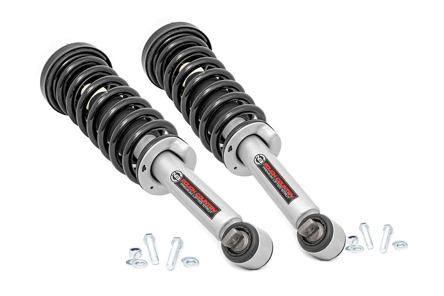 Rough Country - N3 Leveling Struts - 2 Inch - Loaded Strut - Ford F-150 4WD (2014-2025)