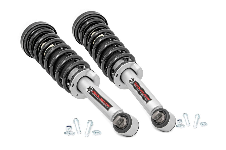 Rough Country - N3 Leveling Struts - 2 Inch - Loaded Strut - Ford F-150 2WD (2014-2025)