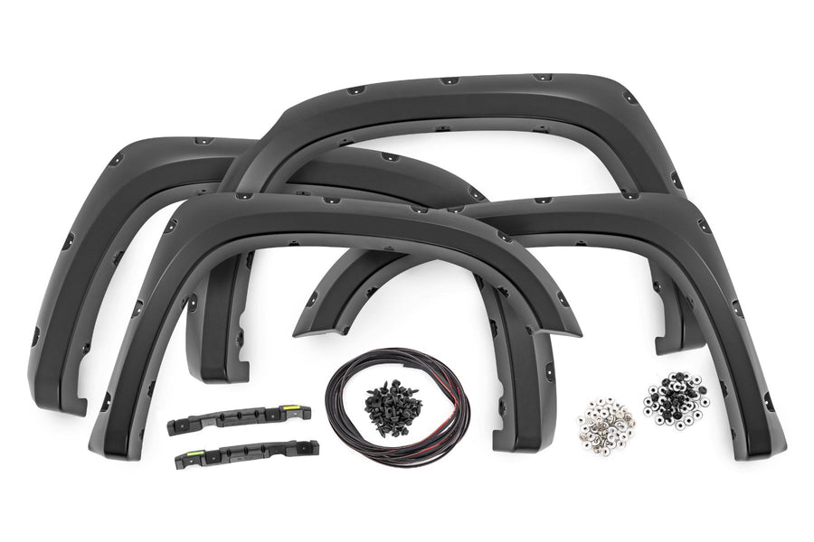 Rough Country - Pocket Fender Flares - 4V6 Quicksand - Toyota Tundra 2WD/4WD (2014-2021)
