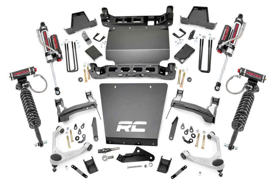 Rough Country - 7 Inch Stamped Steel LCA Lift Kit - Forged UCA - Bracket - Vertex - Chevy/GMC 1500 (16-18)