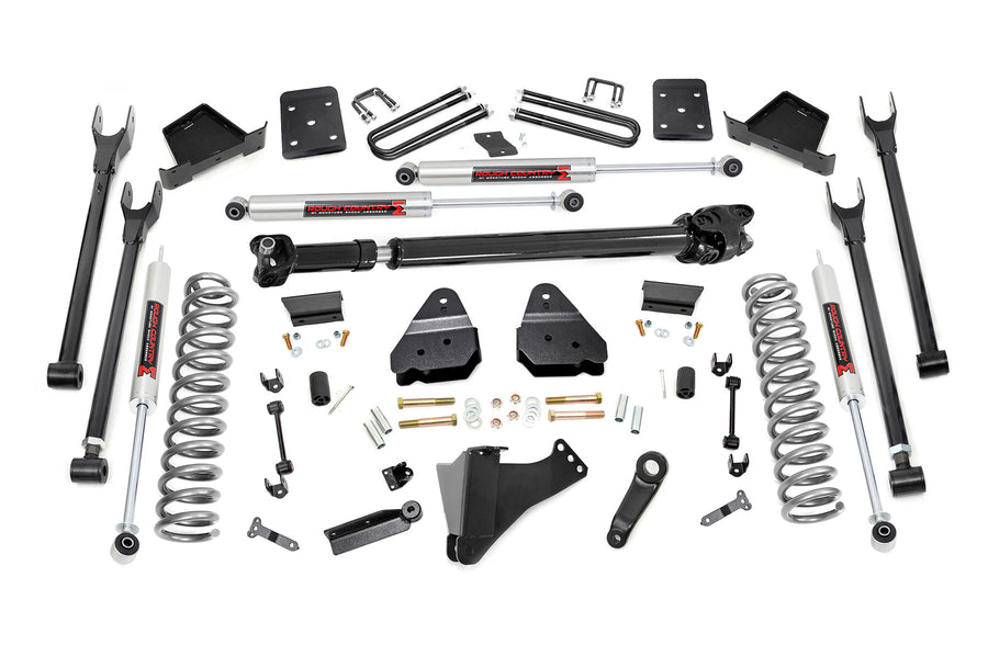 Rough Country - 6 Inch Lift Kit - 4-Link - OVLD - M1 - Ford F-250/F-350 Super Duty 4WD (17-22)