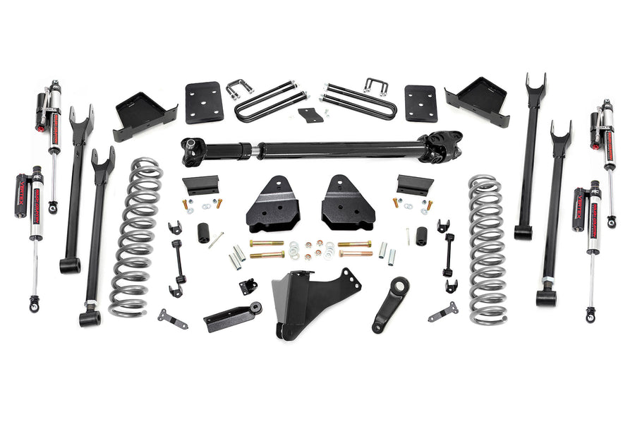 Rough Country - 6 Inch Lift Kit - 4-Link - D/S - Vertex - Ford F-250/F-350 Super Duty (17-22)