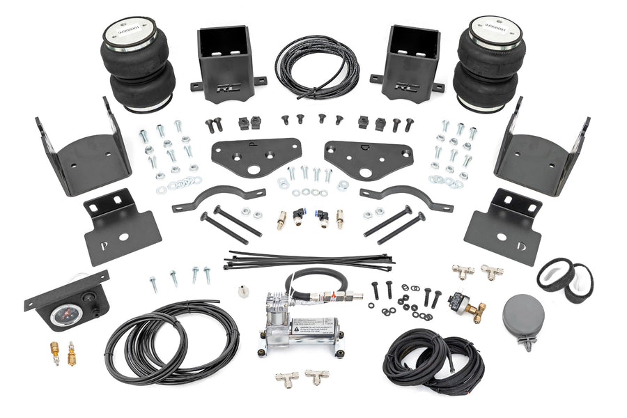 Rough Country - Air Spring Kit W/compressor - Ford F-250/F-350 Super Duty 4WD (2017-2022)