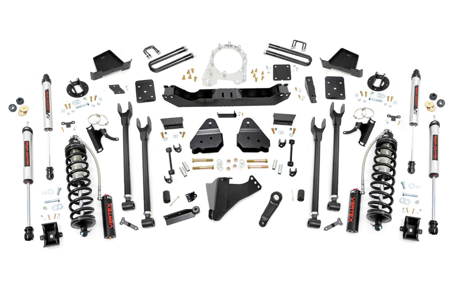 Rough Country - 6 Inch Lift Kit - 4-Link - OVLD - C/O V2 - Ford F-250/F-350 Super Duty (17-22)