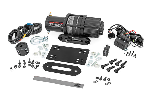 Rough Country - Winch Plate - RS4500S - Can-Am Defender MAX HD10