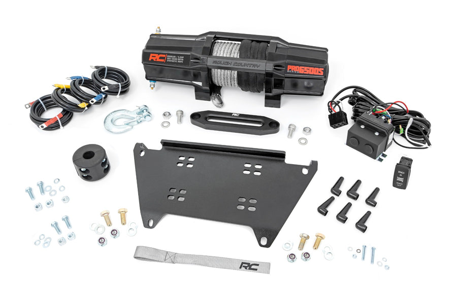 Rough Country - Winch Mount - RS6500S - Polaris Ranger XP 1000