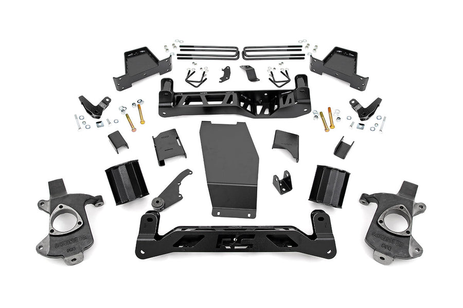 Rough Country - 6 Inch Lift Kit - Magneride - Cast Steel - GMC Sierra 1500 Denali 4WD (14-18)