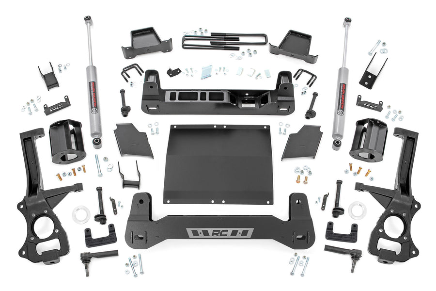 Rough Country - 6 Inch Lift Kit - Diesel - Chevy Silverado 1500 4WD (2019-2024 & Classic)