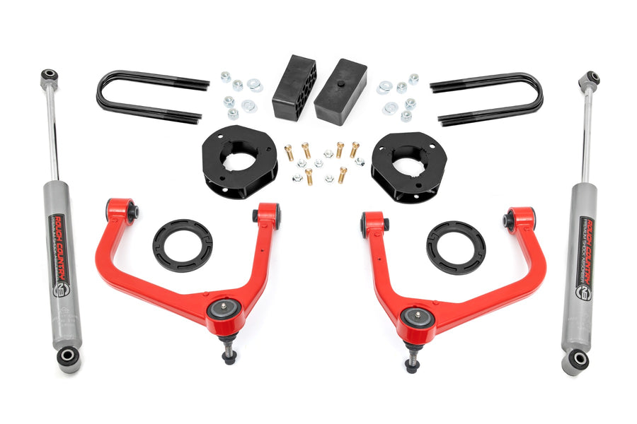 Rough Country - 3.5 Inch Lift Kit - GMC Sierra 1500 2WD/4WD (2025)