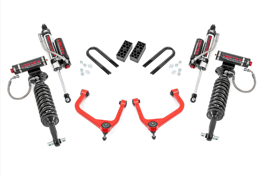 Rough Country - 3.5 Inch Lift Kit - Vertex - Rear Mono Leaf - Chevy Silverado 1500 (22-24)