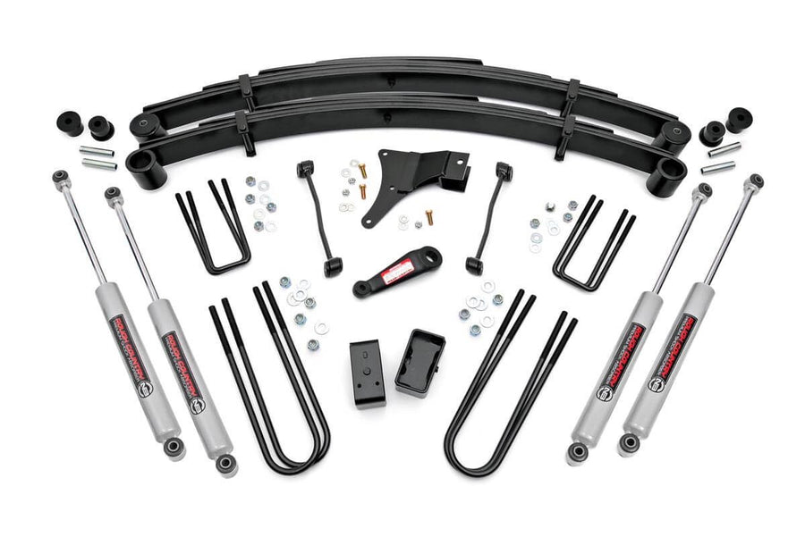 Rough Country - 4 Inch Lift Kit - Rear Blocks - Ford F-250/F-350 Super Duty 4WD (1999)