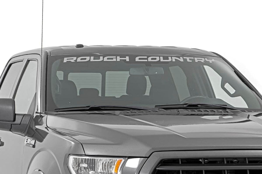 Rough Country - Rough Country Decal - 3 Inch X 49 Inch - Curved - Silver